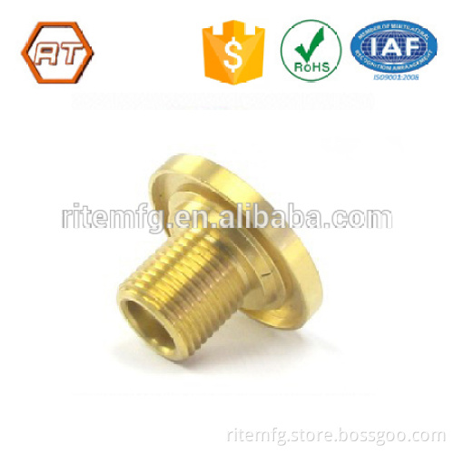 cnc precision machining turning brass part